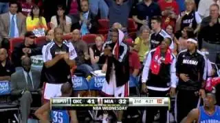 Dwyane Wade's Monster Dunk against Kendrick Perkins