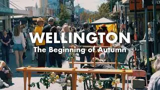 The Beginning of Autumn in Wellington | City Walk | Cinematic Vlog | Sony RX100 VII