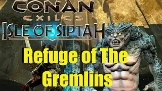 Conan Exiles Elder Vaults Refuge of the Gremlins | Farming Decaying Eldarium