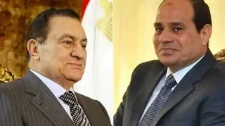 السيسى يزور حسنى مبارك ويسمع نصيحته فى المستشفى