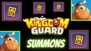 Kingdom Guard Tower defense 250 summons , beginner guide for summoning, SSR heroes, SR hero, premium