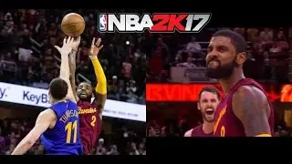 Kyrie Irving's Clutch Shot- IRL and NBA 2K17
