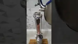 Как почистить медное оборудование! как почистить медную колпачковую колонну и димрот!