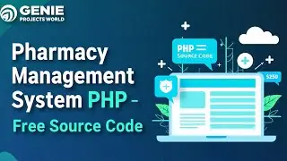 ⚕️Pharmacy Staff Management System Project using PHP | Free Source Code😉 | Tamil Explanation