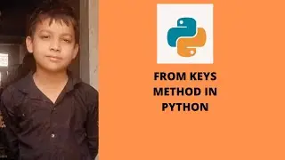 Fromkeys method in python