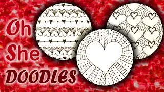Doodle Diary Patterns 43, 44, 45
