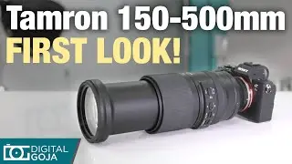 Tamron 150-500mm First Look | 150-500mm f/5-6.7 di iii vc vxd