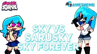FNF Kitsuneskulls Sky VS Sky Sky Forever (FNF Mod) | FNF VS NuSky