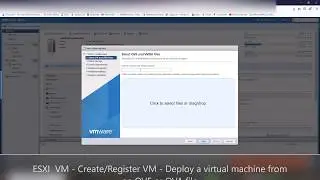 How to move a VM from  VMware Workstation to Esxi