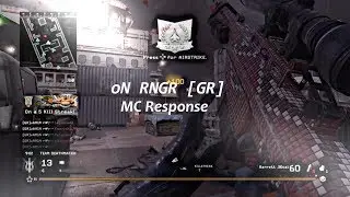 Vice AMIN | oN RNGR [GR] MC Response