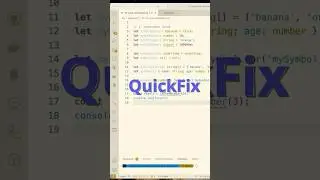 Обновлённый QuickFix / VSCode