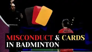 Misconduct cards in Badminton