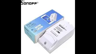 Sonoff Dual flashing and adapting to the batch drive part 1