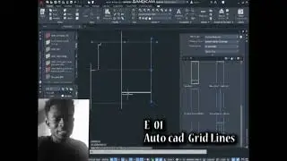 GridLines Column Grids in Auto Cad Achitecture 2021..episode 1