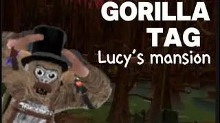 Gorilla Tag Spooky mansion! #gorillatagupdate #gorillatag #gorillatagfun #cinamonvr #vr #gtagvr￼