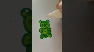 gummi bärchen Sticker #shorts #gummibears #sticker #diy #giftideasn