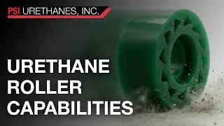 Urethane Roller Capabilities | PSI Urethanes Inc., Austin, Tx.
