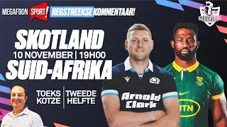 SKOTLAND VS SPRINGBOKKE | TWEEDE HELFTE | RADIORUGBY