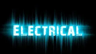 The Electrical Text Effect In Photoshop - HD