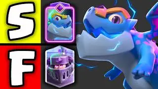 Ranking All 24 EVOLUTIONS in Clash Royale (October)