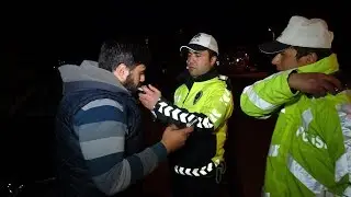 TRAFİK DENETİMİNDE FIKRA GİBİ DİYALOGLAR