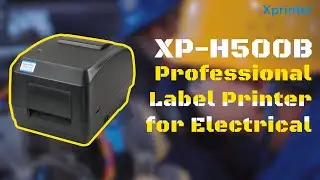 Xprinter Electrical Industry Printer XP-H500B - 4-inch Professional Thermal Transfer Printer