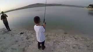 Doruk (6)  Perch avı salım  ÇOCUK SEVİNDİRMEK...