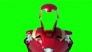 Avengers Iron man green screen