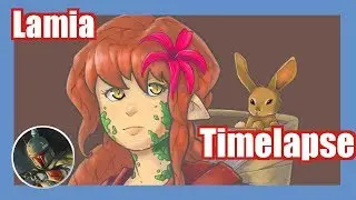 Illustration Timelapse - Lamia