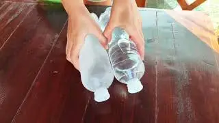 Which Bottle Rolls Faster: Water or Ice?