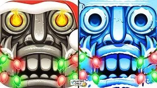 Temple Run 2 | [NEW Runner: SANTA VOLCANIC, HOLIDAY HAVOC Map!] Vs [FROZEN SHADOWS Map]