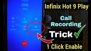 Auto Call Recording Infinix Hot 9 Play Call Recording Setting / Best Call Recorder