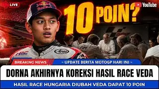 BREAKING NEWS ‼️ DORNA AND FIM REPORTEDLY CORRECT THE RESULTS OF THE HUNGARY MOTO3, VEDA EGA GETS...