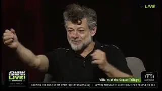 Andy Serkis says he “completely didn’t recognize” Mark Hamill 🤣