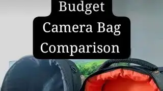 comparison between two budget camera bags  #camera #dslr #camerabags #comparison #budget #sasta