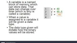 variables and expressions in python - OCR GCE Computer Science