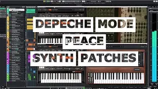 Music Production - sound synthesis on Depeche Mode 