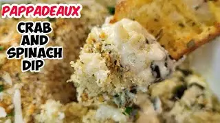 CRAB AND SPINACH DIP | PAPPADEAUX COPYCAT RECIPE