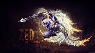 Tutorial como usar a Zed(4 Temporada)-League of legends