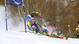 Mario Reiter wins giantslalom (Furano 1995)