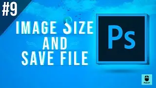 How to Convert image size and save file in photoshop step by step