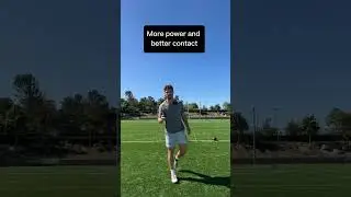 How to Kick FARTHER Field Goals #football #howto #fieldgoal