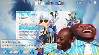 AYAKA WANTERS REACTION TO THIS BANNER DURATION