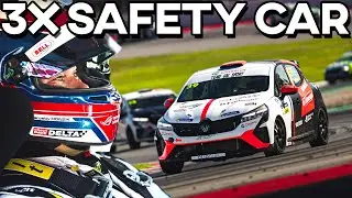 I GOT SANDWICHED At Clio Cup Barcelona