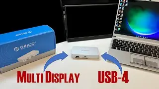 ORICO 5 Port USB4 HUB (4k Multi Display Support)