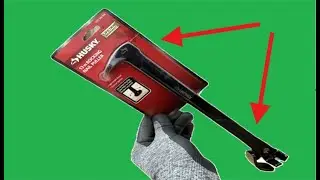 Husky 13-inch rocking nail puller Unboxing and testing / model no. 90109 /ASMR
