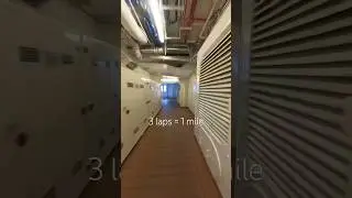 Holland America Line - traditional Prom deck walk around #cruiseship
