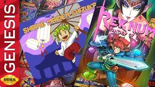 Shrine Maiden Shizuka + Reknum ® Sega Genesis / Mega Drive