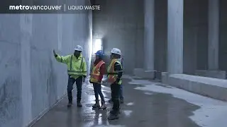 Preventing sewage overflows with a new storage tank (Northwest Langley Wastewater Treatment Plant)
