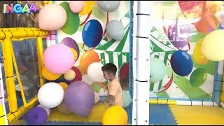 Kürşad Fırat Oyun Parkında Babasıyla Birlikte Eğlenceli Vakit Geçiriyor / Children's Playground